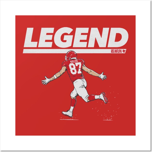 Travis Kelce Legend Wall Art by Chunta_Design